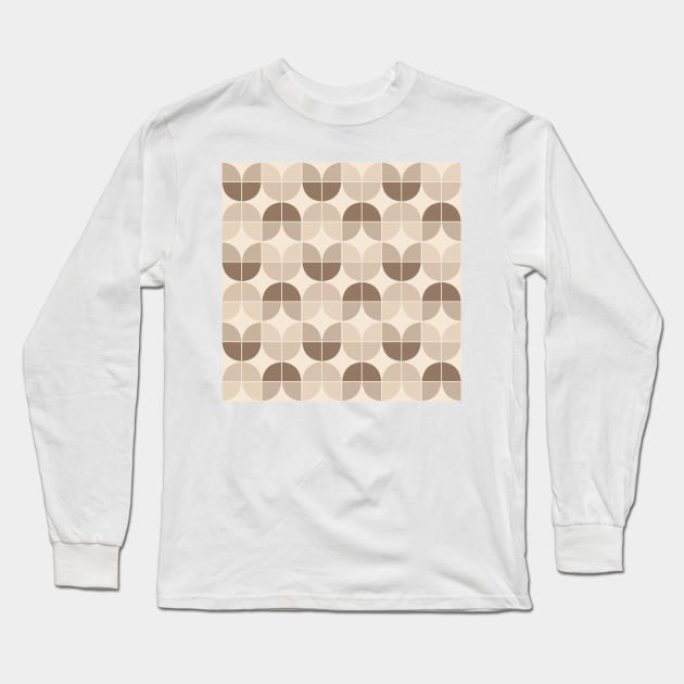 Geometric Long Sleeve T-Shirt by Makanahele